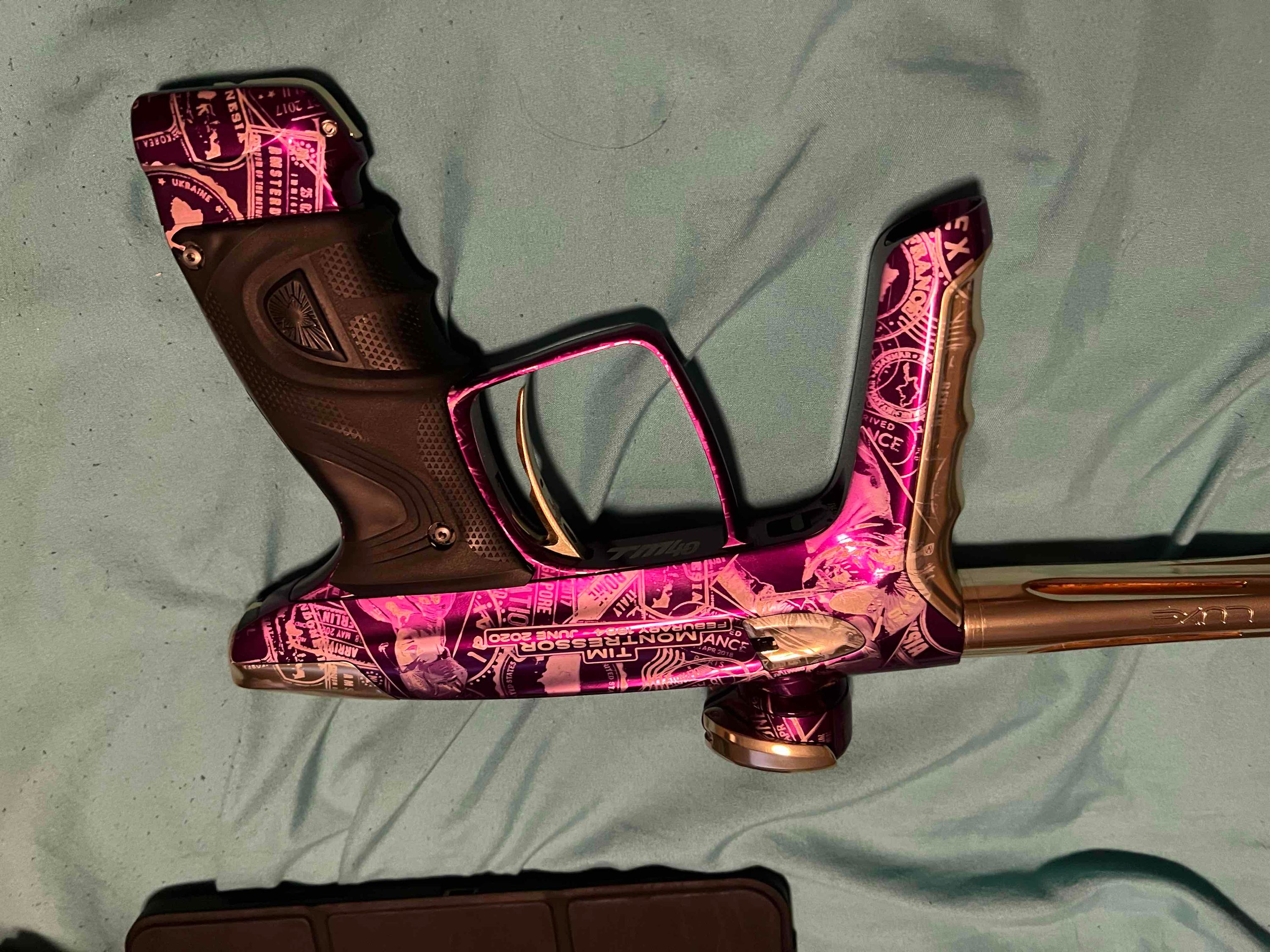 Tim montressor DLX TM40 misprint with mech frame | Paintball Vault