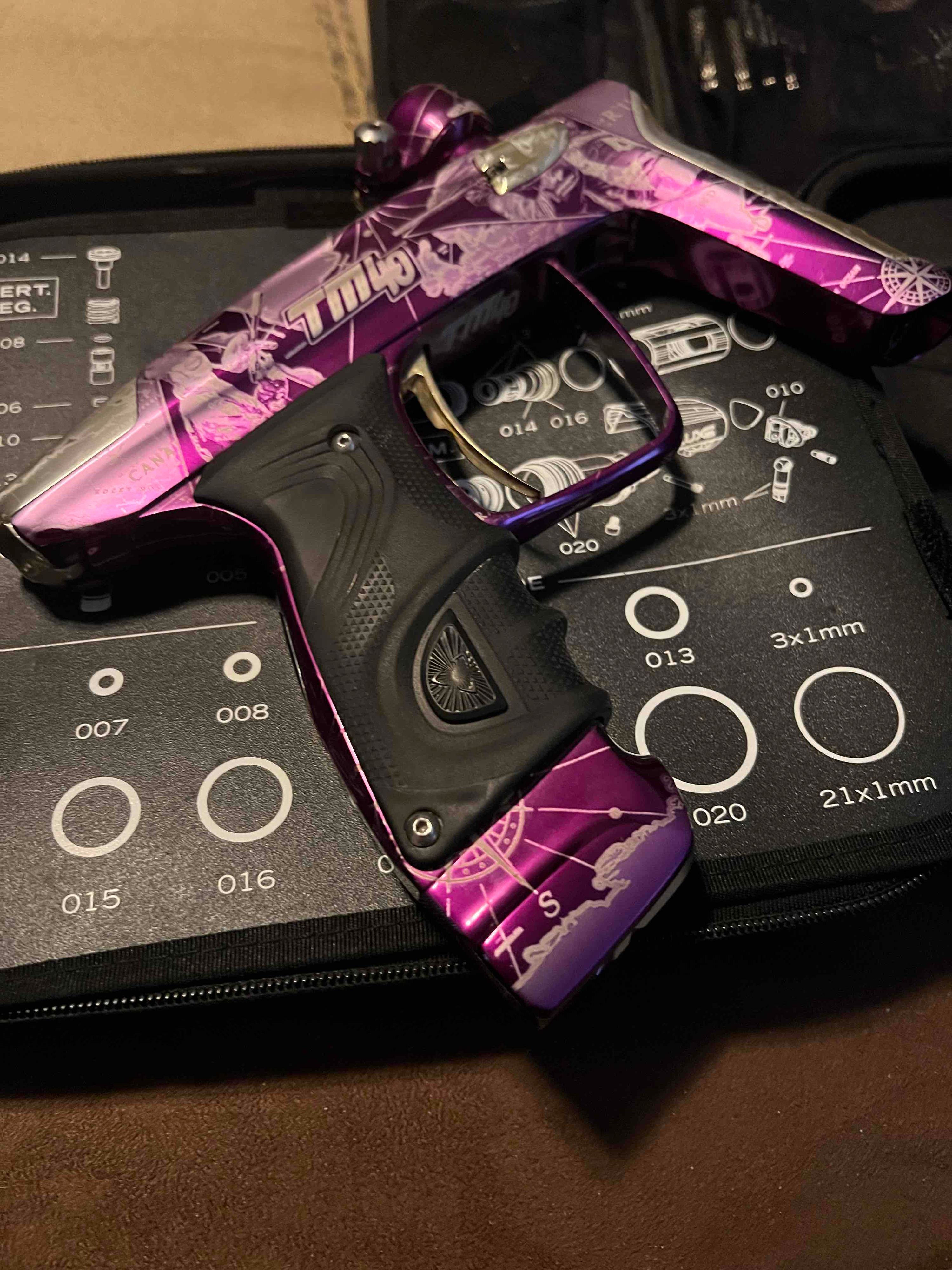 Tim montressor DLX TM40 misprint with mech frame | Paintball Vault