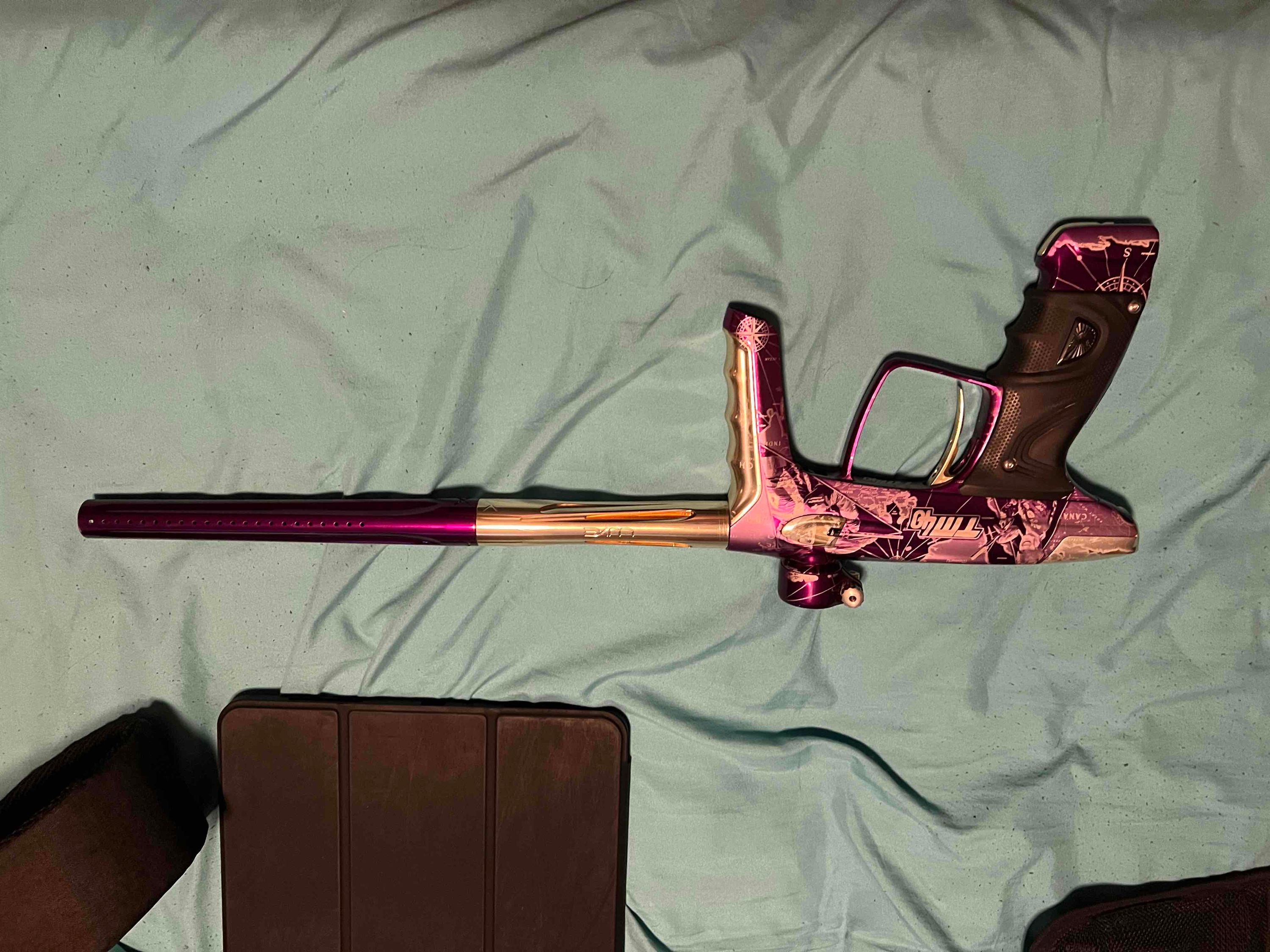 Tim montressor DLX TM40 misprint with mech frame | Paintball Vault