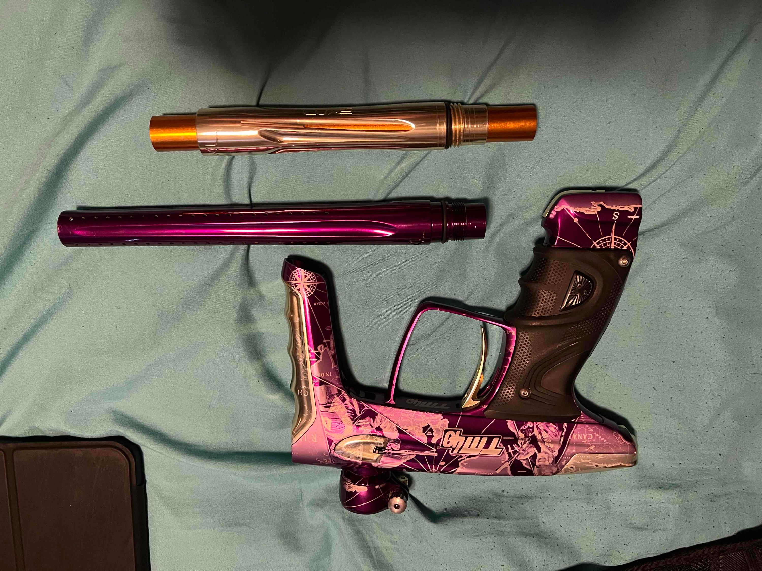 Tim montressor DLX TM40 misprint with mech frame | Paintball Vault