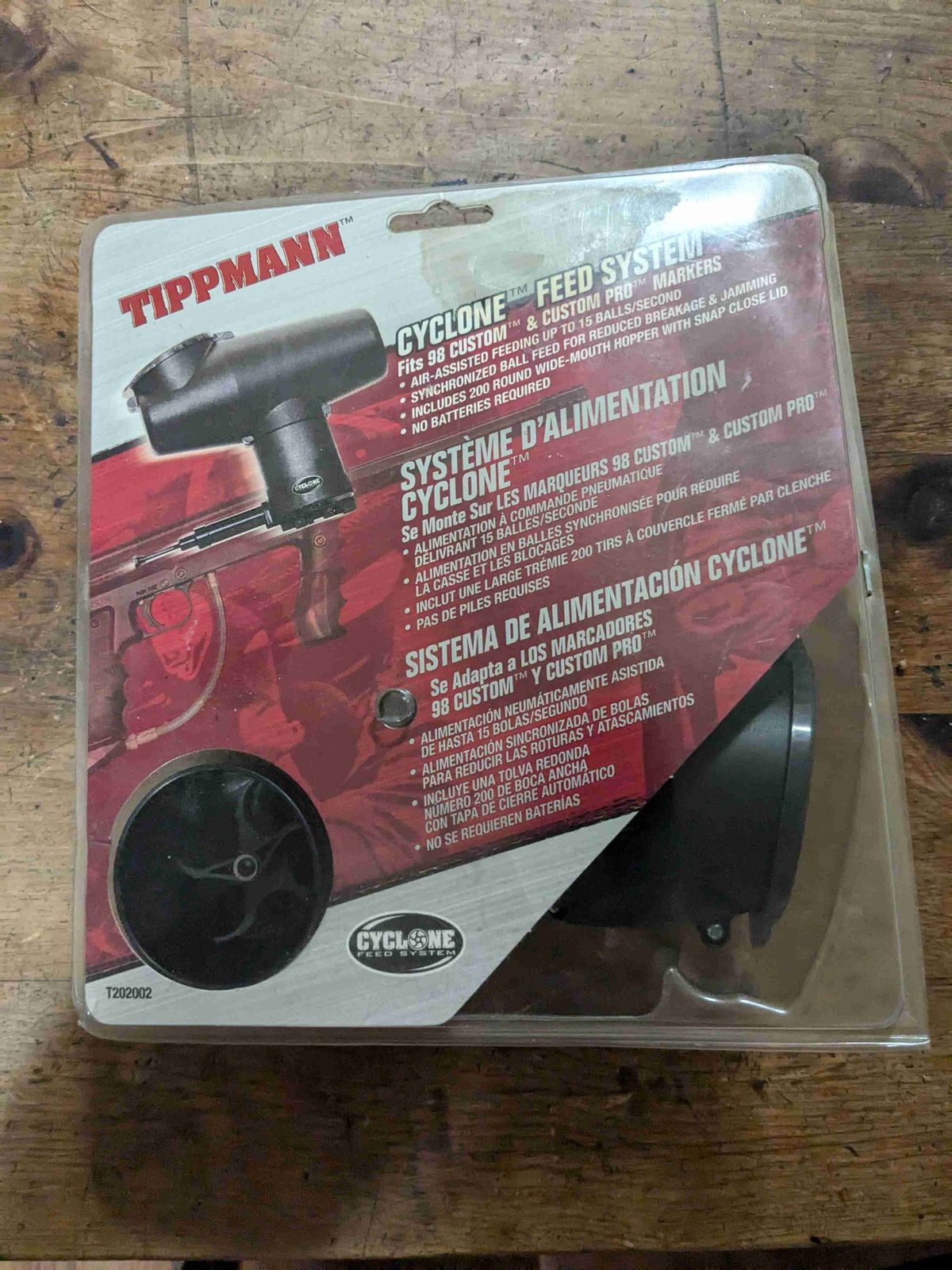 NOS Tippman 98 custom cyclone feed 