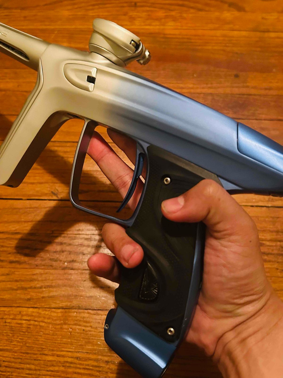 DLX Luxe TM40 Dust Blue to Clear Fade