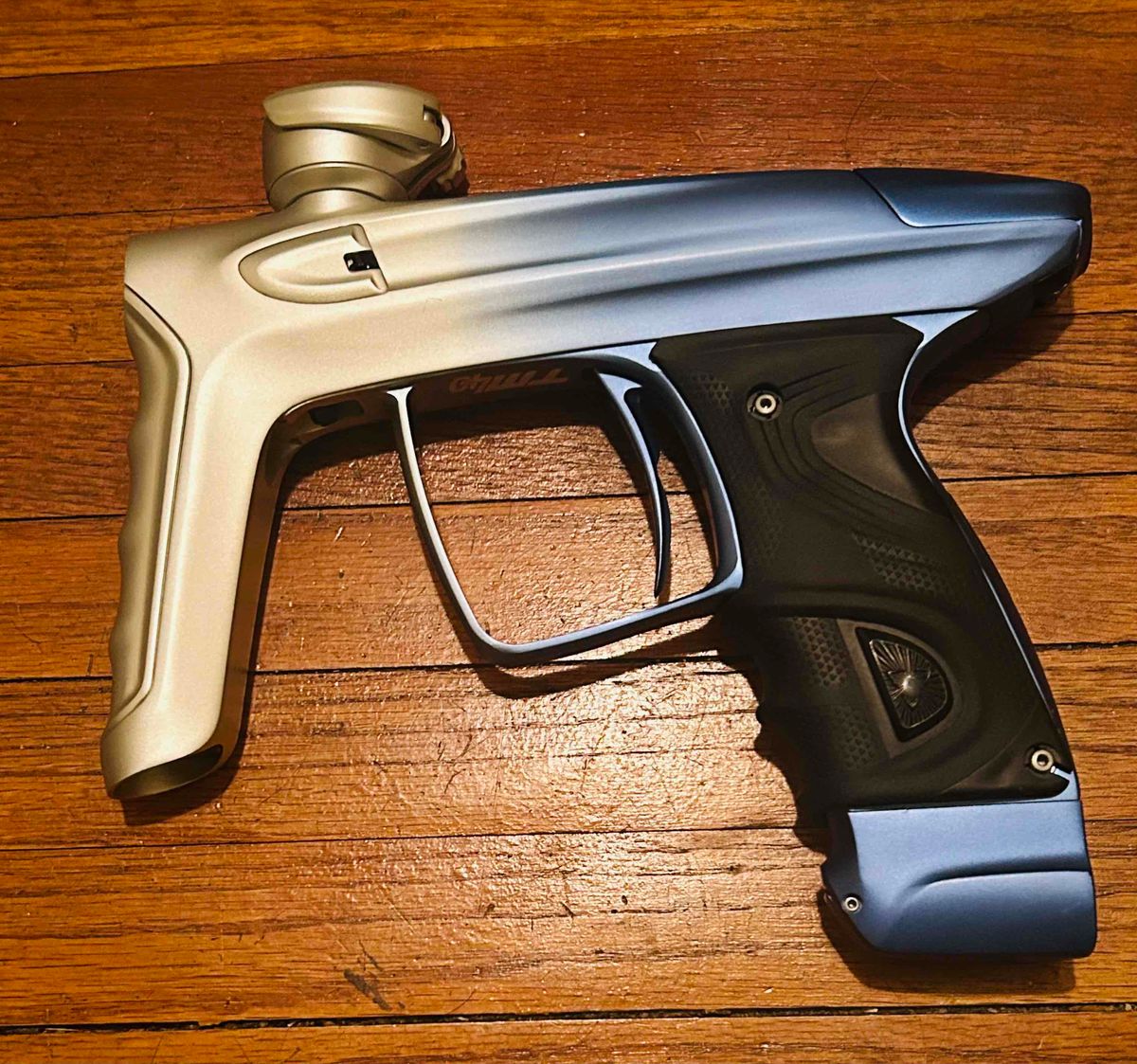 DLX Luxe TM40 Dust Blue to Clear Fade