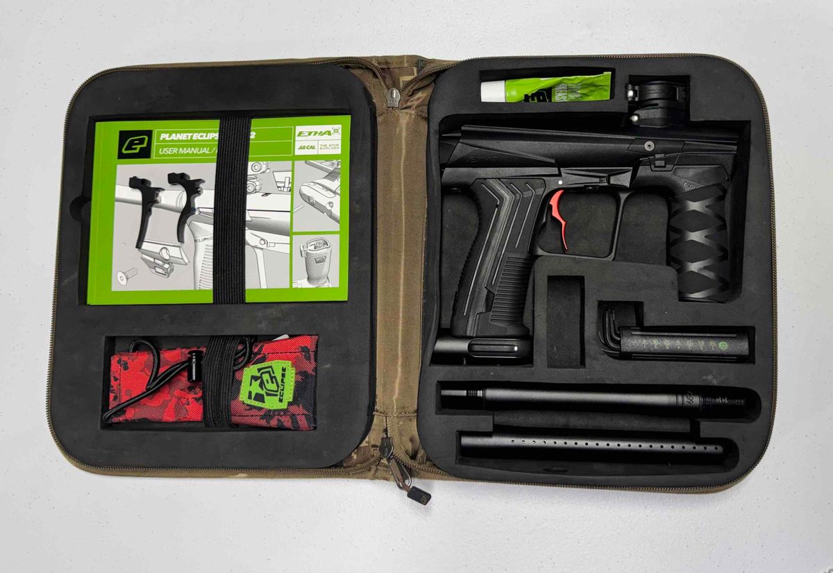 Planet Eclipse Etha 2 w/ Magnet Mod, 3 Triggers, and Case
