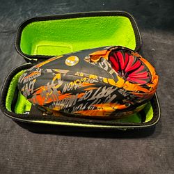Dye Rotor Paintball Loader - Orange Tiger with case