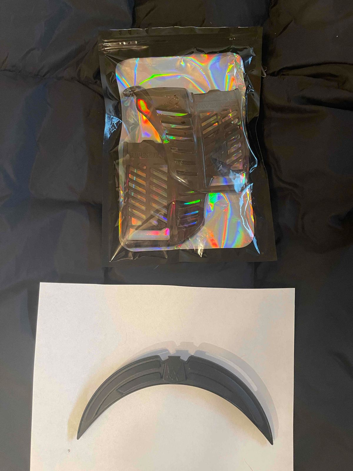 Superdead “Holy Smokes Klear” ears, brand new