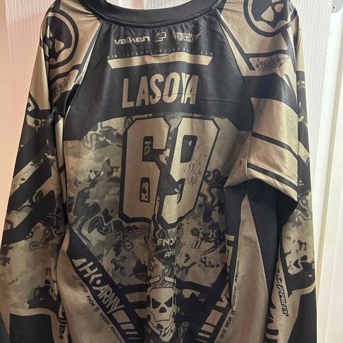 Chris Lasoya Infamous Jersey Signed