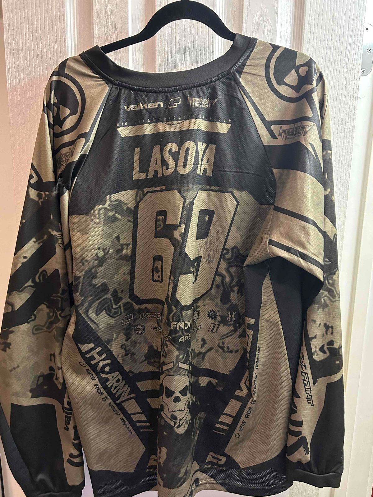 Chris Lasoya Infamous Jersey Signed