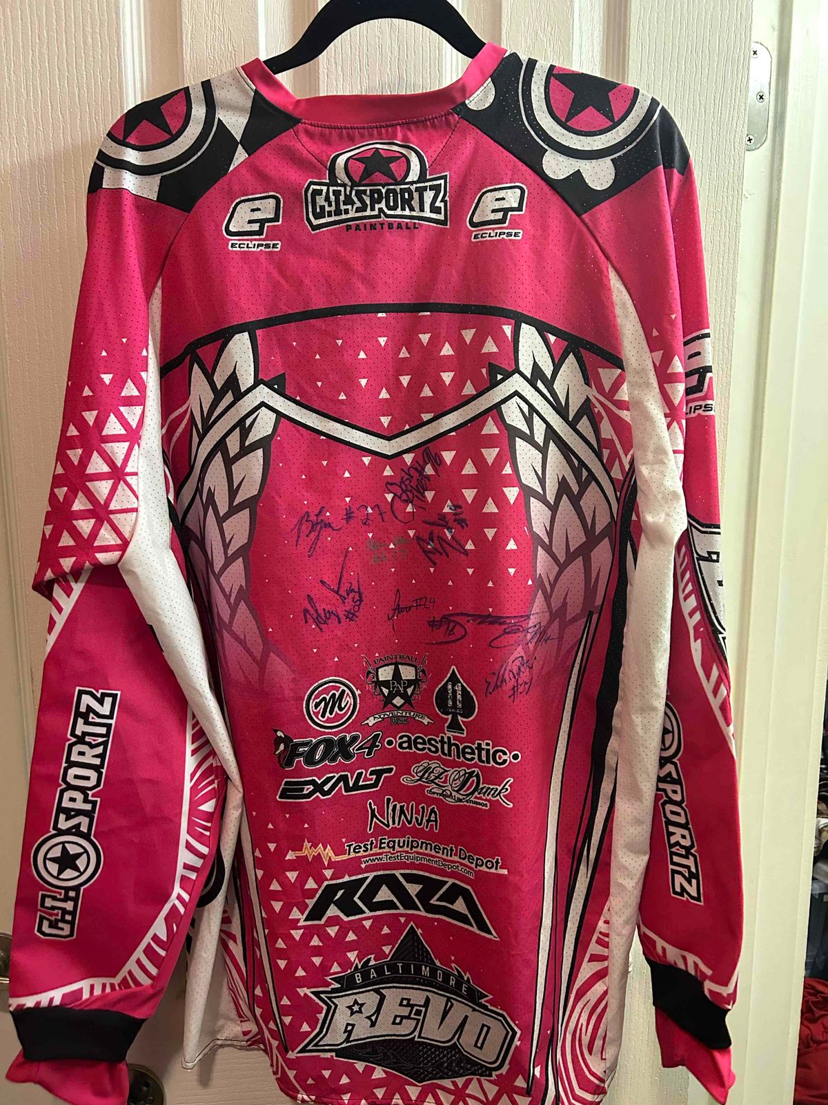Revo Jersey Pink Signed - L