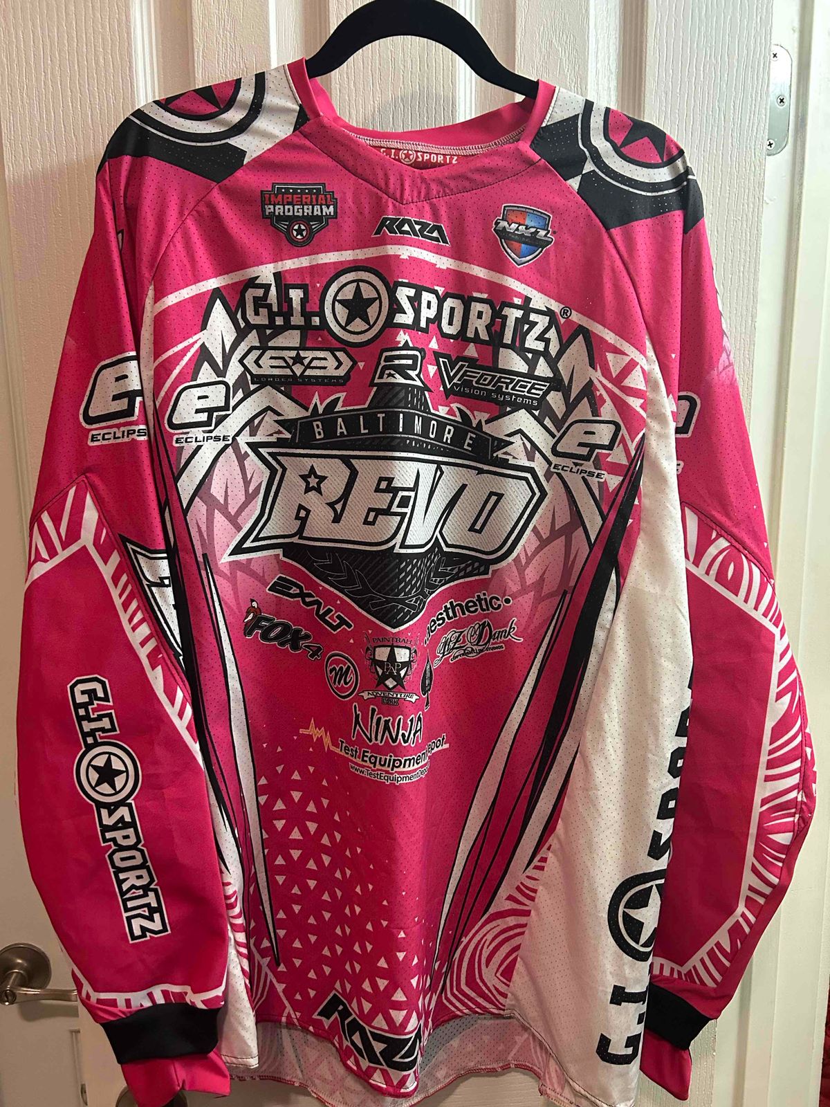 Revo Jersey Pink Signed - L