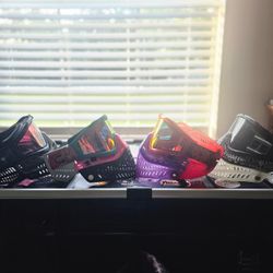 The whole family