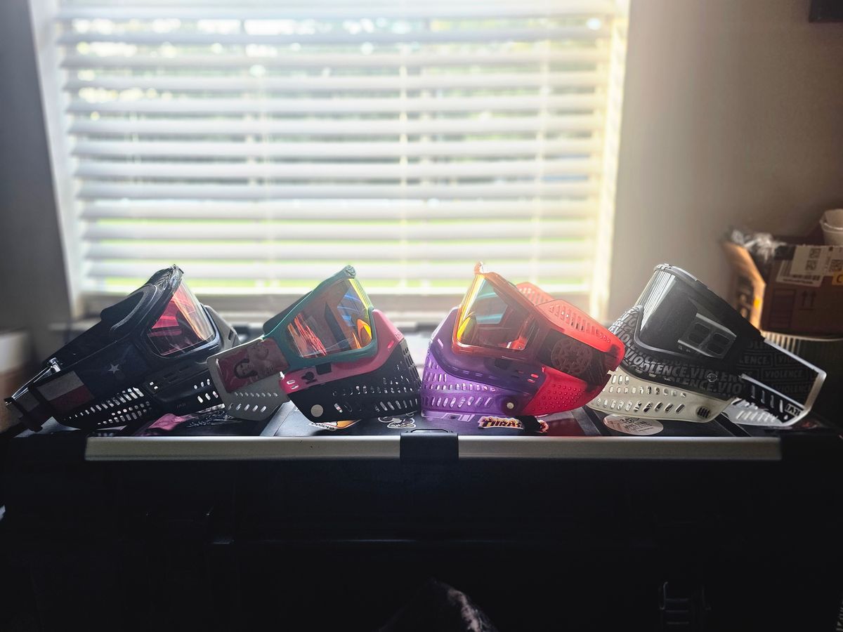 The whole family