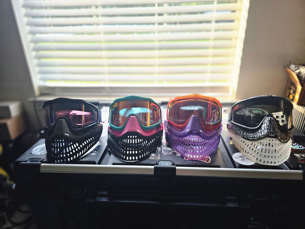 The whole family