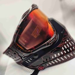 Custom Red Widow custom mask with G1 foam 