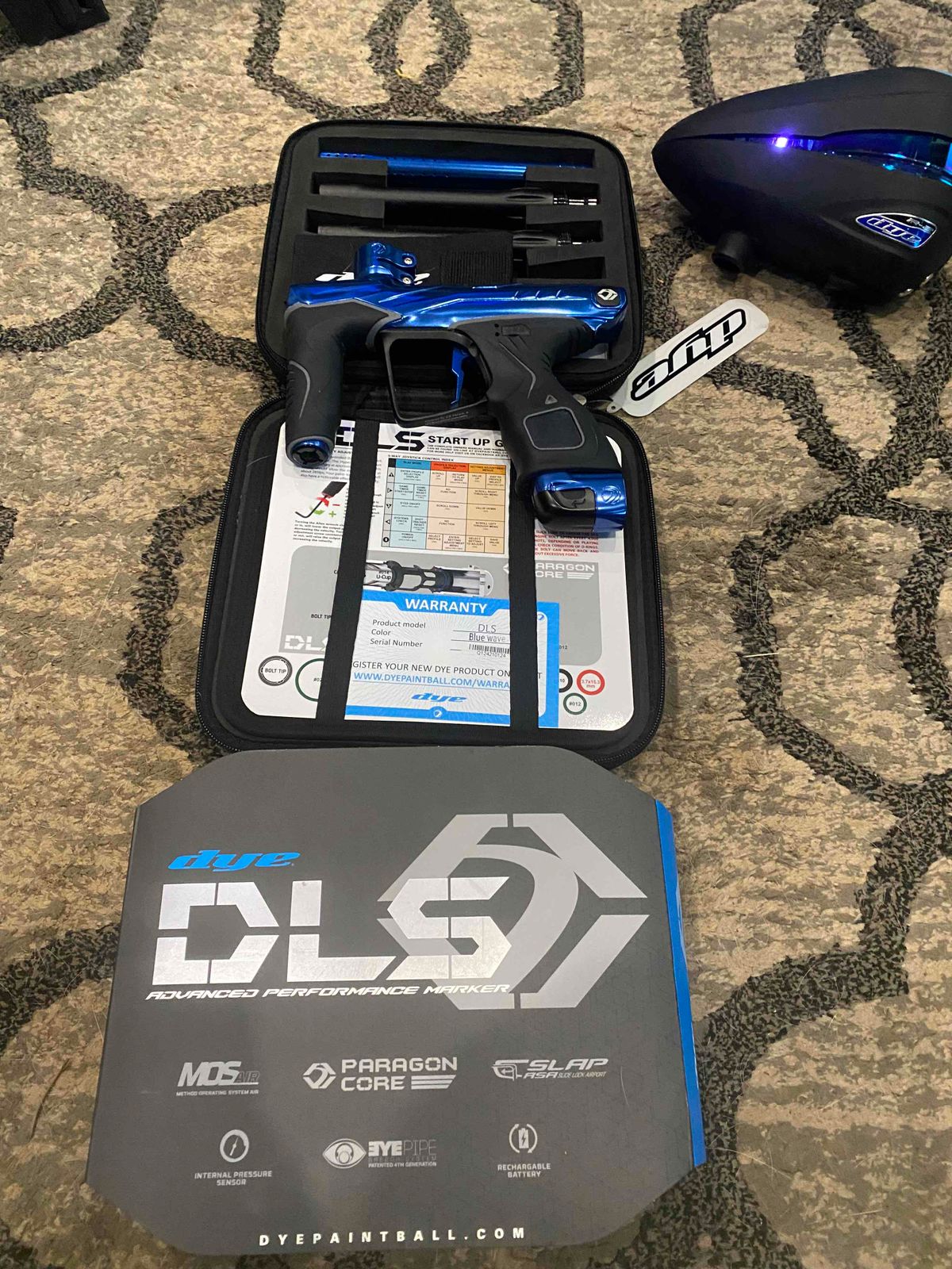 Blue wave Dye DLS and matching R2 loader 