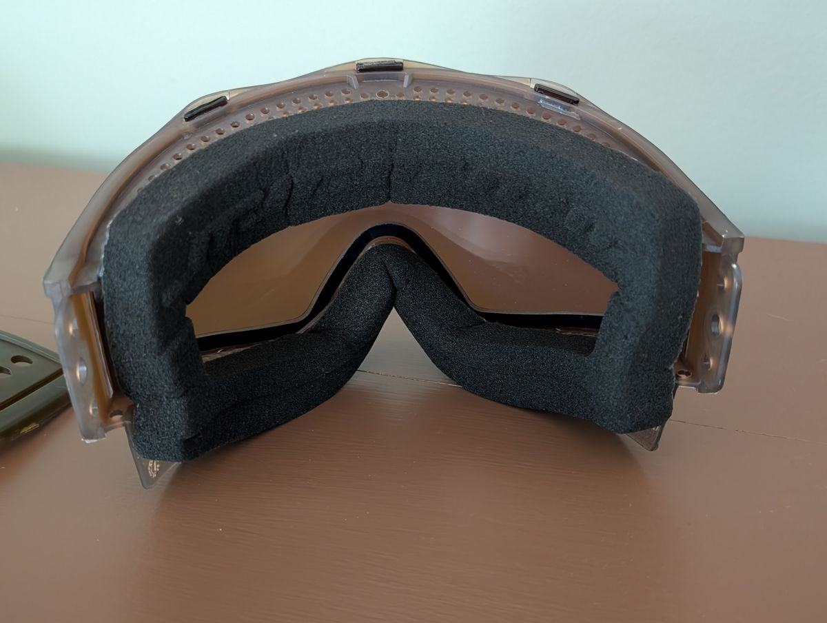 Jt proflex LE brown ice frames w/ lens, ears and strap NEW