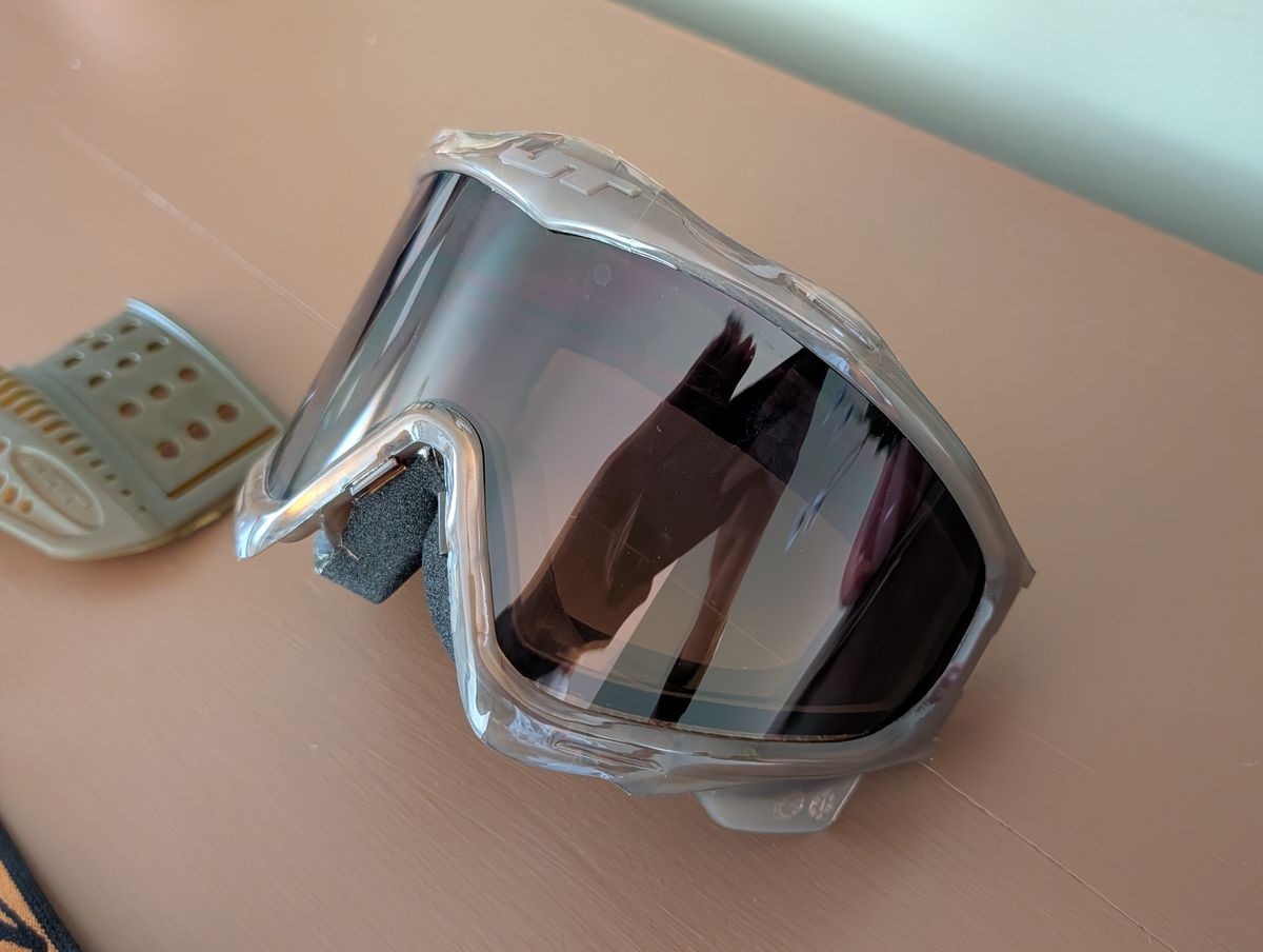 Jt proflex LE brown ice frames w/ lens, ears and strap NEW
