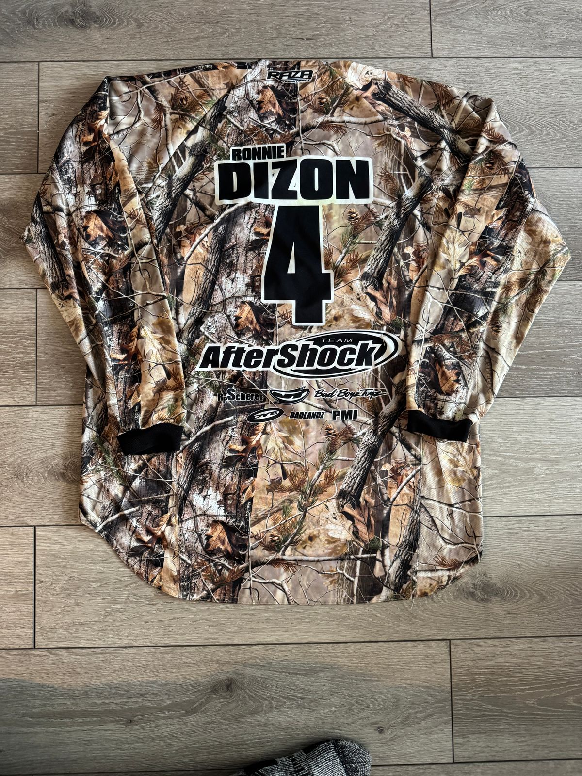 2015 Chicago Aftershock Camo Practice Jersey