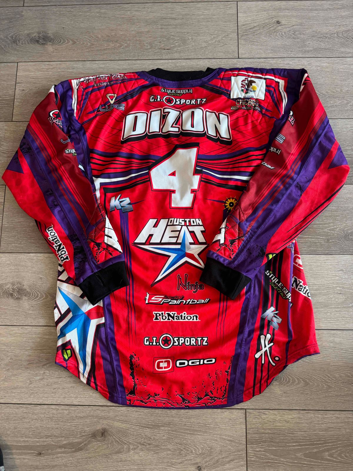 2012 Houston Heat Chicago Edition Jersey