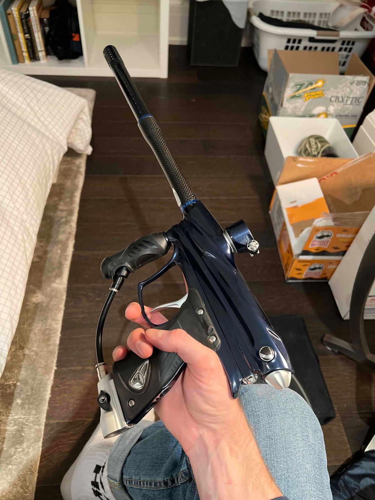 1 of 1 Bwing DM9 - Midnight Blue & Silver