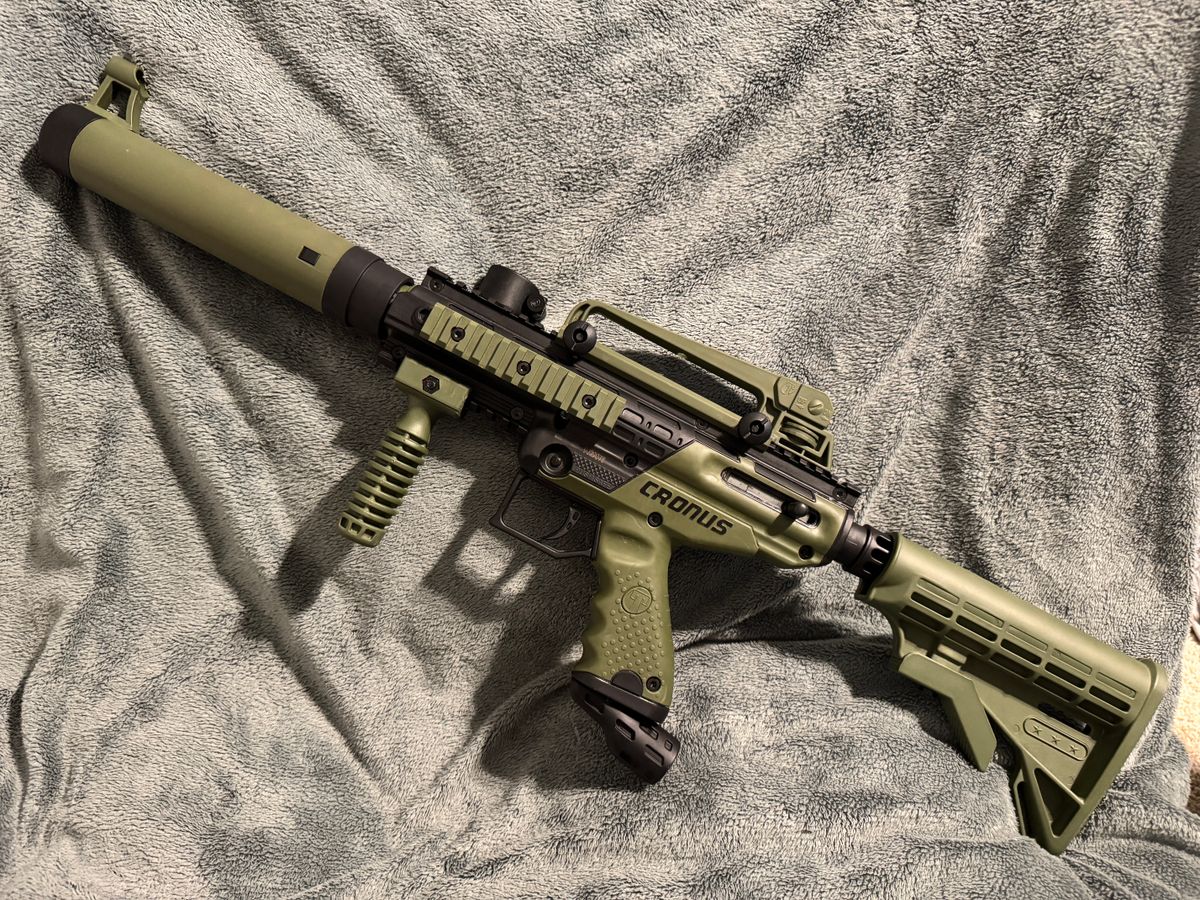 Tippman Cronus Tactical Gun and Accesories