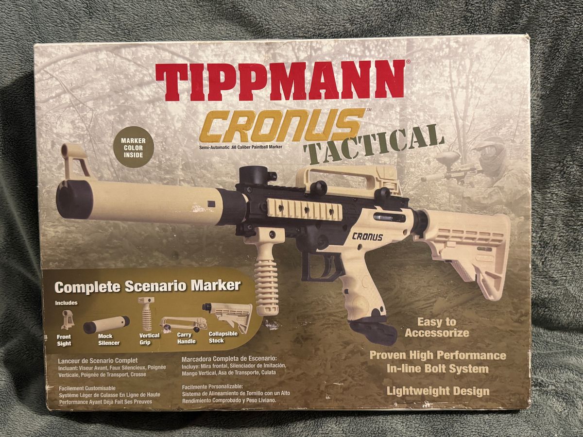Tippman Cronus Tactical Gun and Accesories