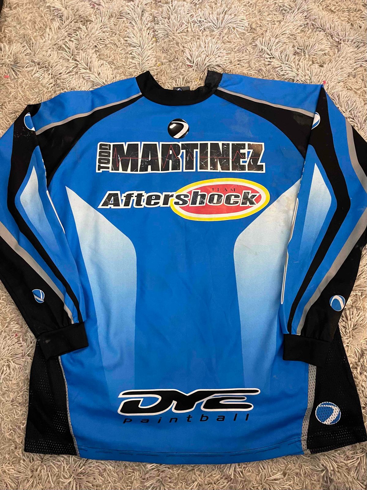 Todd Martinez Aftershock Jersey 2001