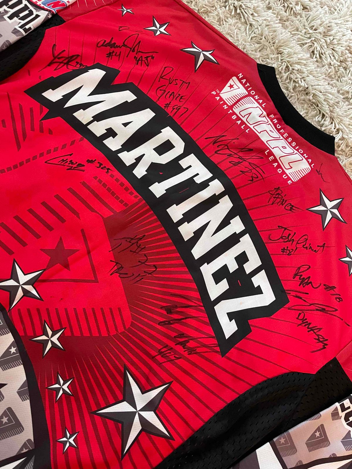 Todd Martinez NPPL All-Star Game Jersey 2008