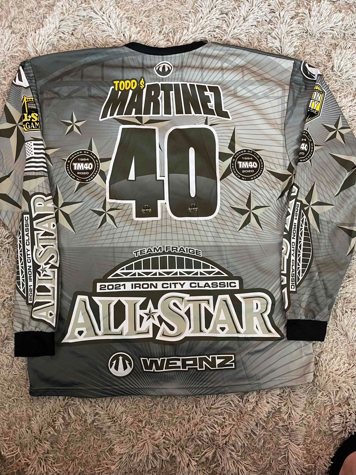 Todd Martinez ICC ALL-STAR Game Jersey 2021
