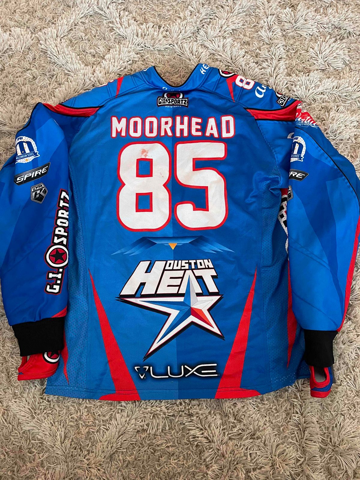 Ryan Moorhead Houston Heat Jersey