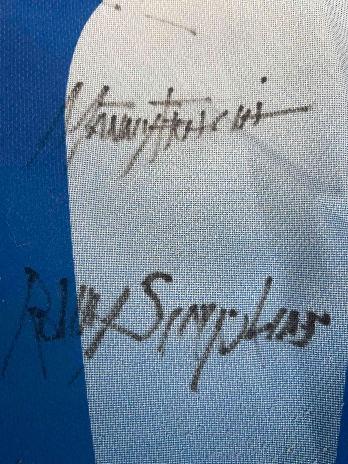 Greg Pozzi Aftershock Jersey 2001 signed