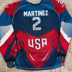 Todd Martinez Team USA Jersey 2017