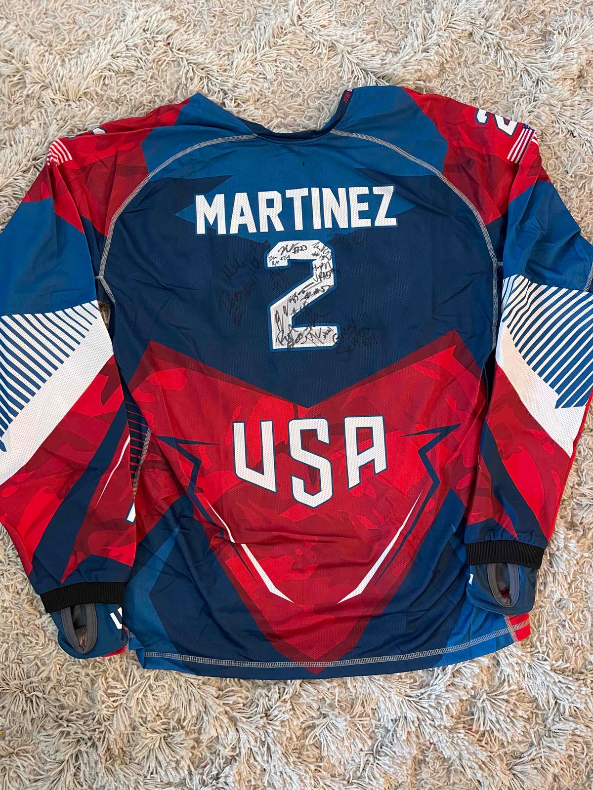 Todd Martinez Team USA Jersey 2017