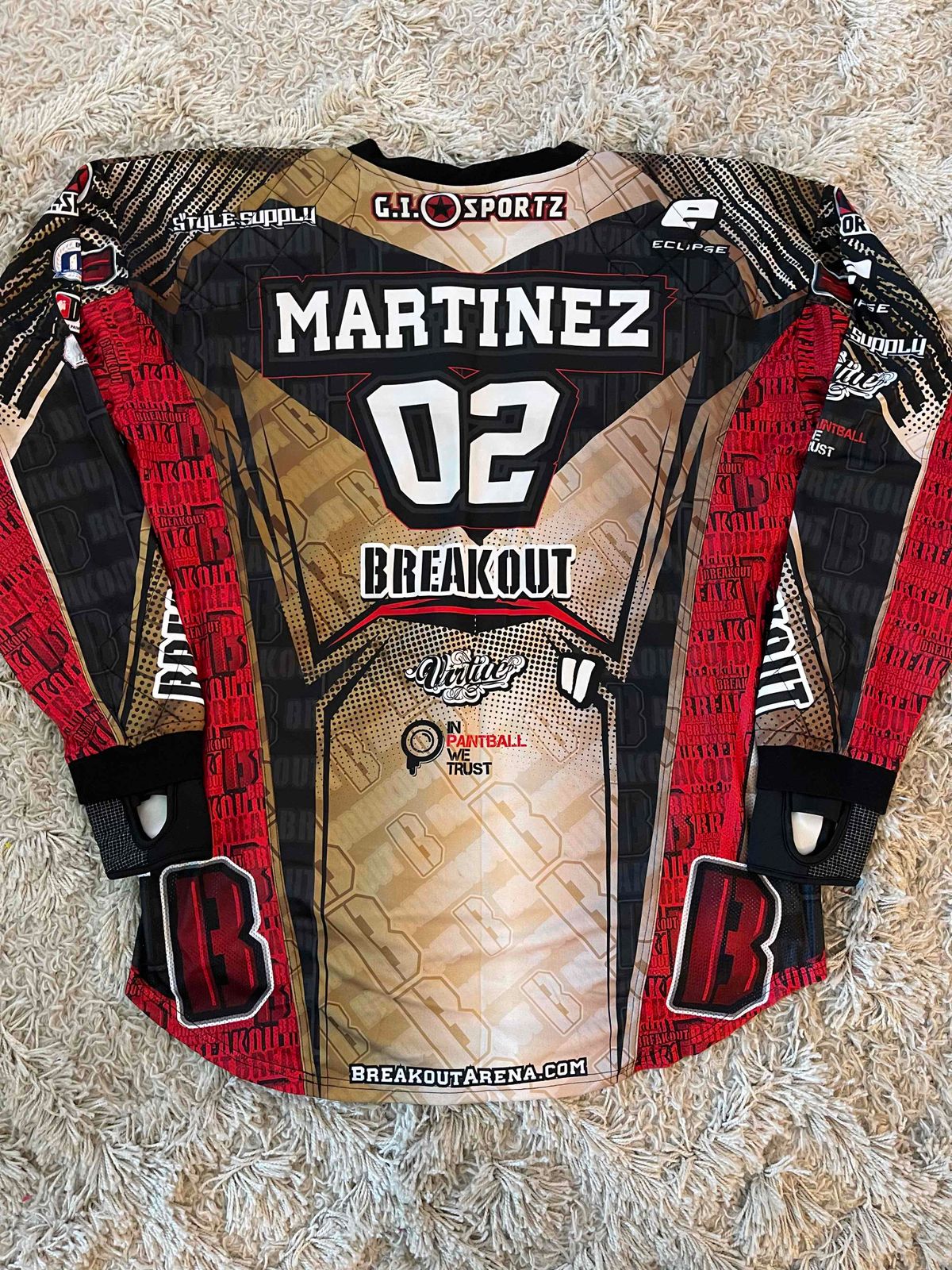 Todd Martinez Breakout Spa Jersey 2017￼