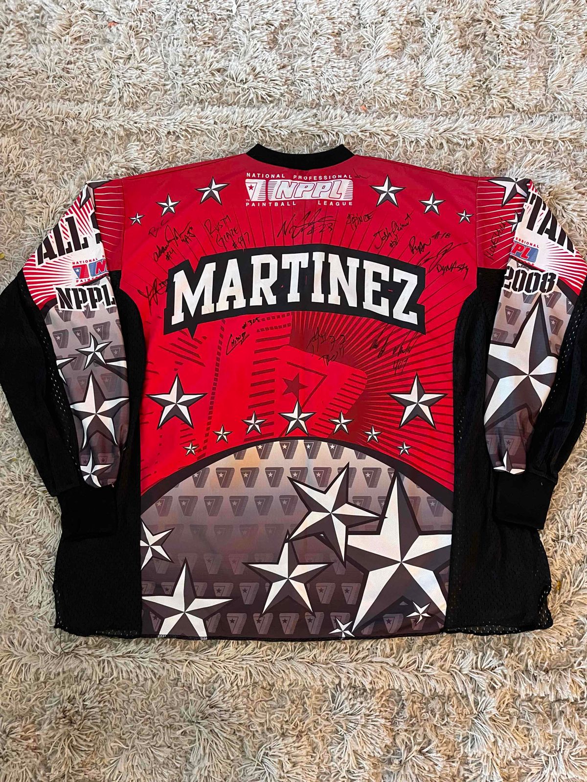 Todd Martinez NPPL All-Star Game Jersey 2008