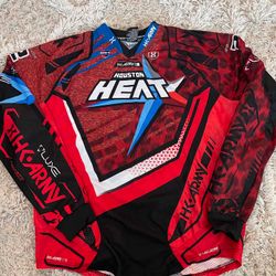 Chad YAYA Bouchez Leopard King Houston Heat Jersey