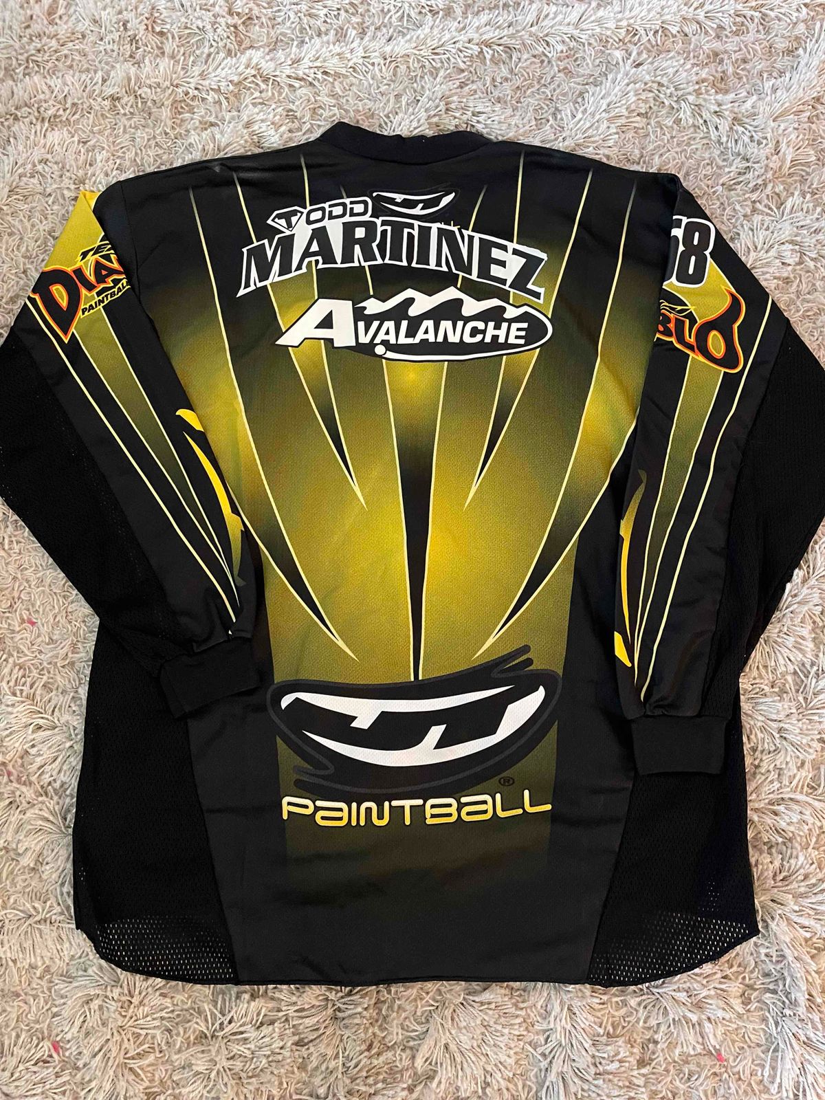 Todd Martinez Avalanche Jersey Diablo Sleeves