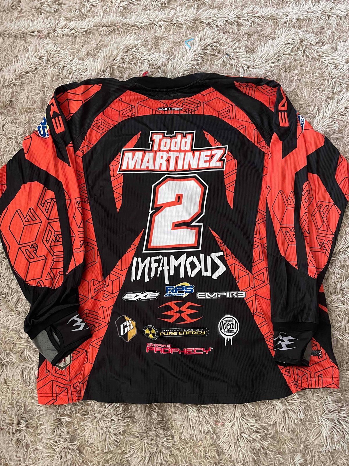Todd Martinez Infamous Jersey