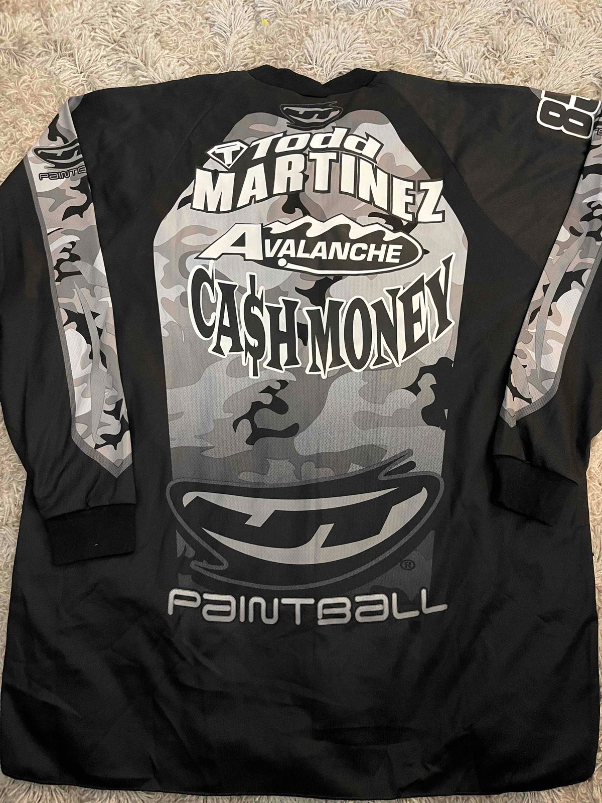 Todd Martinez Avalanche Black Sunday Jersey
