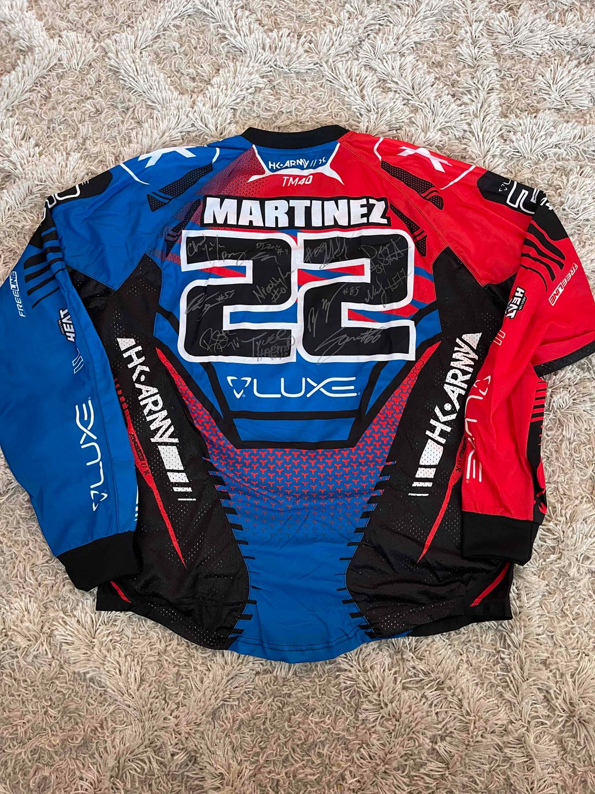 Todd Martinez 2022 Houston Heat Home Jersey