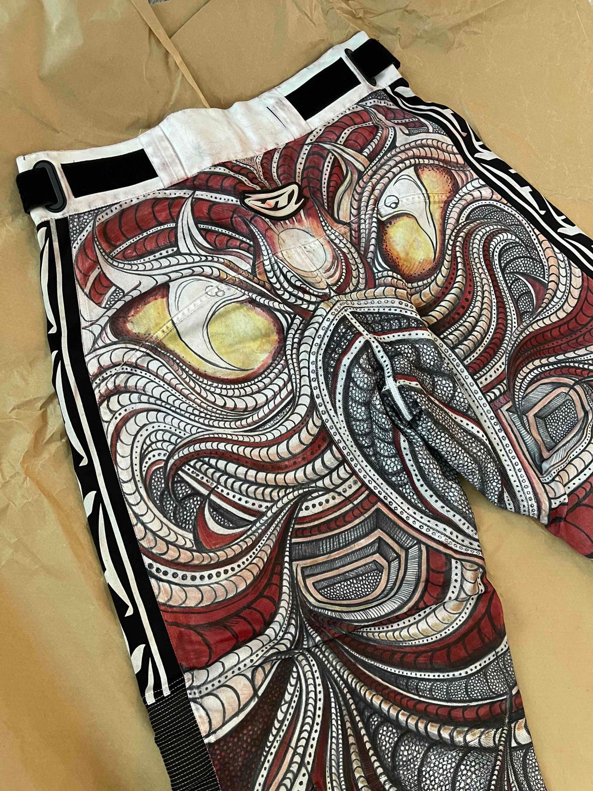 Rob Drew Custom JT Team Pant Hand Drawn