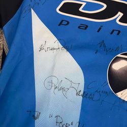 Greg Pozzi Aftershock Jersey 2001 signed