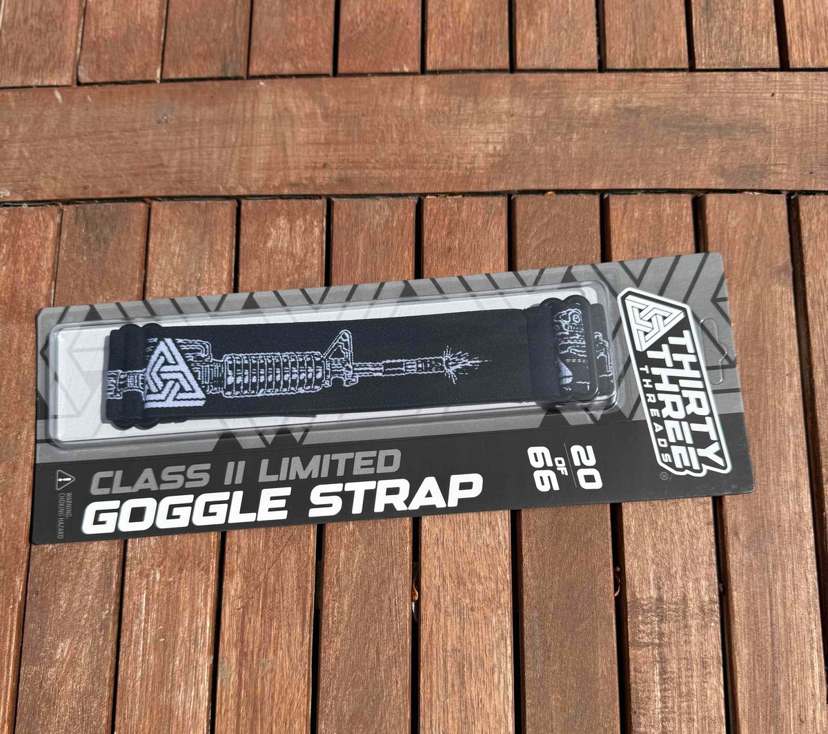 ThirtyThreeThreads “Printstream” limited woven strap