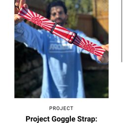 Project JT Proflex WOVEN Rising Sun strap (/100) Red