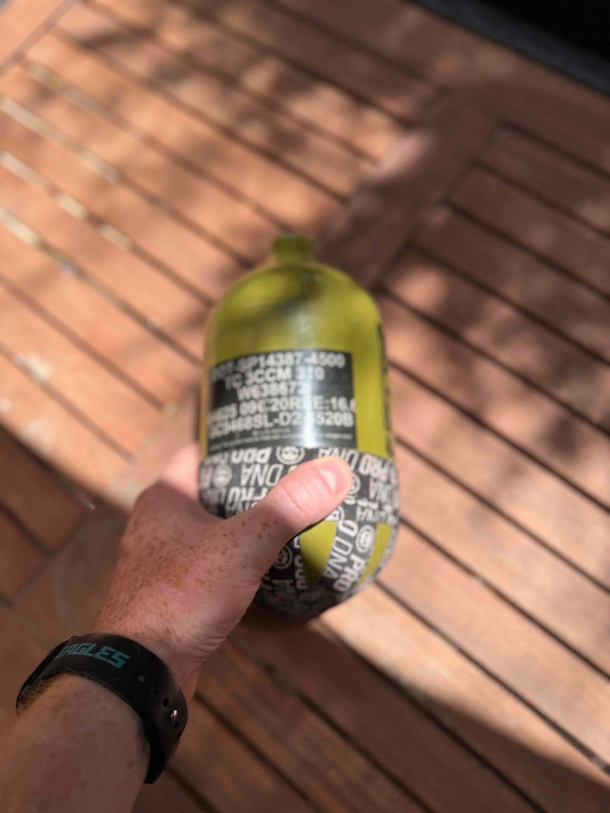 Skeleton Air 68ci bottle 