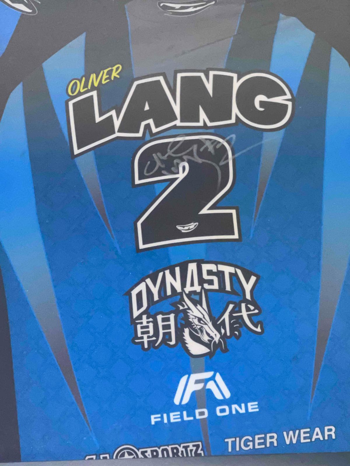 (Signed) Ollie Lang 2022 World Cup Jersey