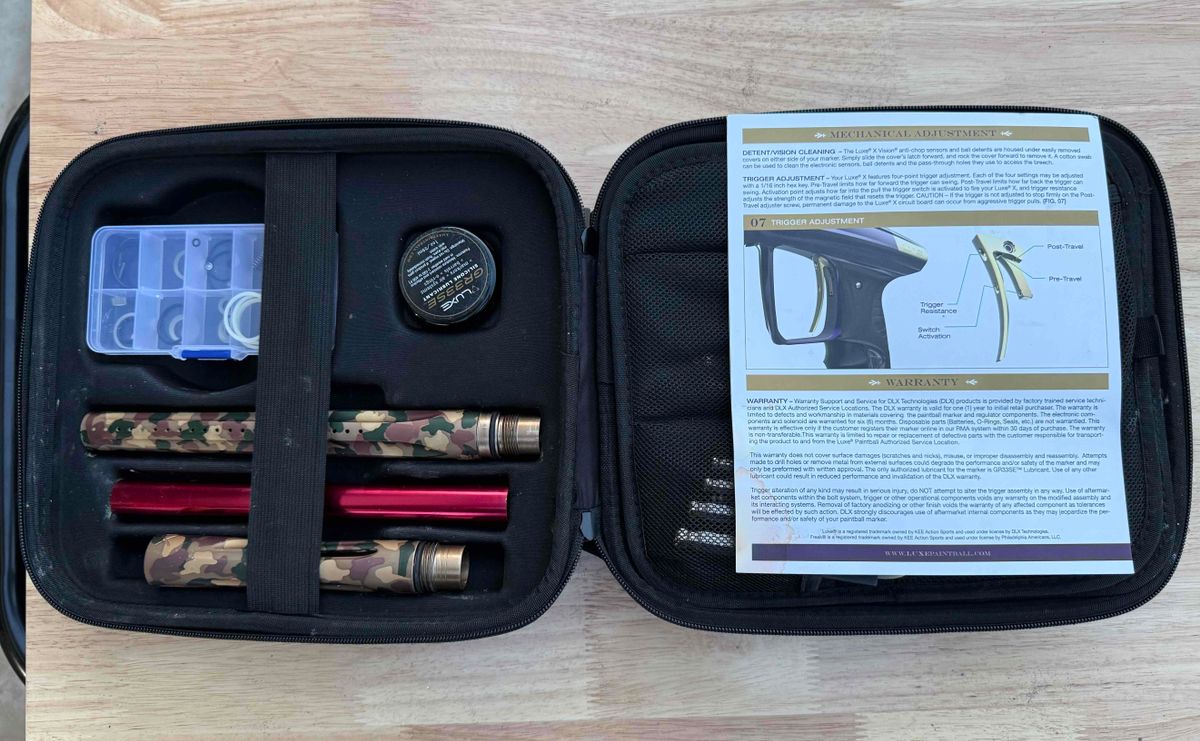 LUX X Camo with Spire Hopper