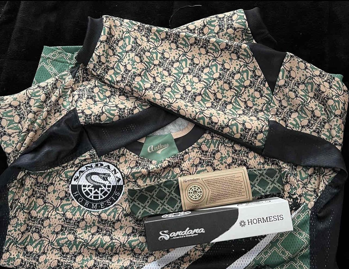 Hormesis Sandana collab Jersey and Band