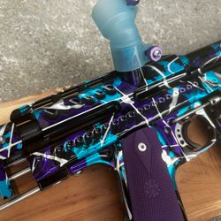 Angry Paintball Teardrop Autococker w/ Shocktech parts (brand new)