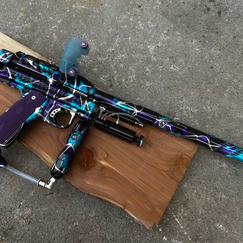 Angry Paintball Teardrop Autococker w/ Shocktech parts (brand new)